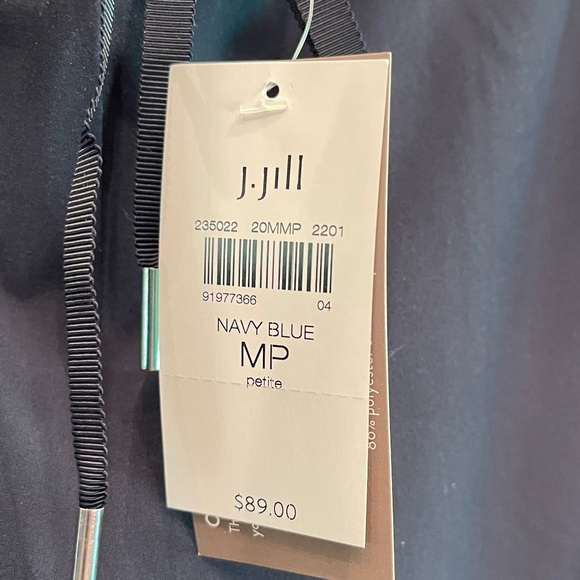 J.Jill Fit Navy Blue Pants Medium Petite - Picture 3 of 9